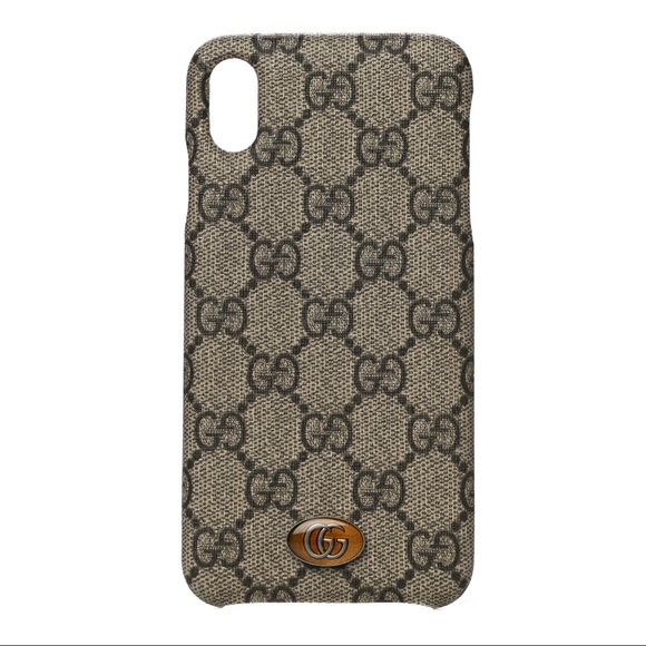 Gucci Accessories - GUCCI GG Supreme Monogram Ophidia iPhone Case XS Max